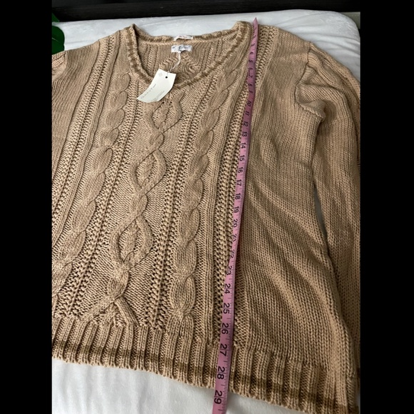 NWT Gant Rugger Loose Cable Knit Sweater Bisquit Beige [SZ‎ XXL ] - Picture 6 of 10